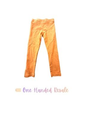 🌻 Cynthia Rowley Kids Orange Yellow Cotton Leggings 2T